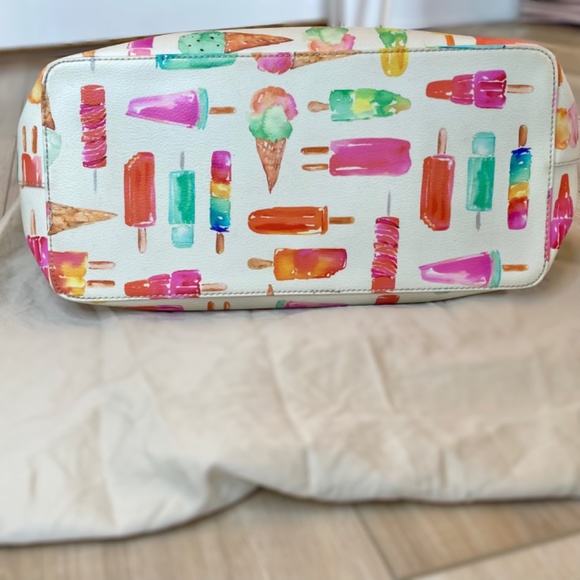 RARE Kate Spade Ice Cream Tote - Picture 3 of 16